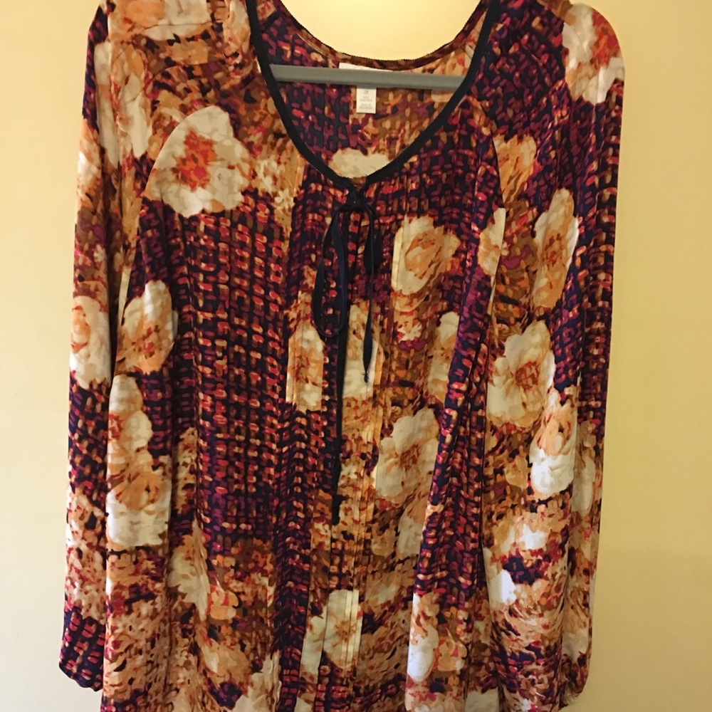 Macy’s long sleeve blouse